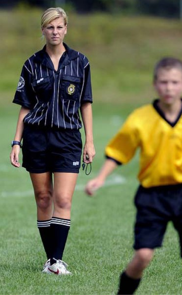 youth soccer referee jersey